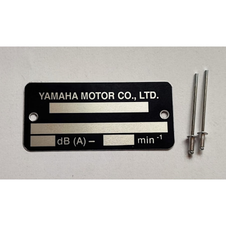 Yamaha Booster placa de marco...