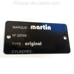 Plaque Martin